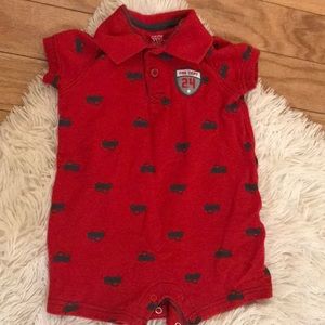 Carter’s Fireman Onesie (short sleeve)